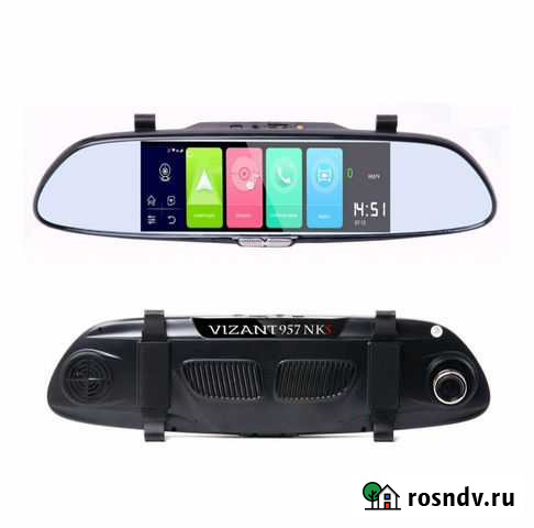 Видеорегистратор зеркало андроид Усинск - изображение 1