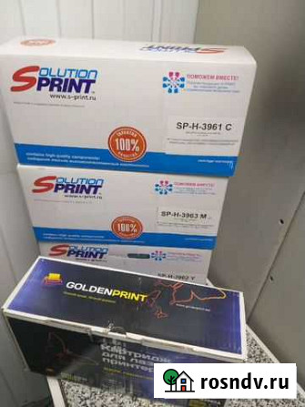 Картридж Q3960/61/62/63 для HP 2550, 2820, 2830 Новосибирск - изображение 1