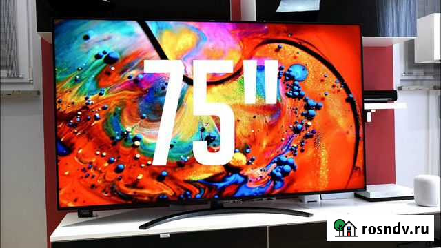 LG 75SM9000PLA гигант 195см Nano Cell максимальный Самара - изображение 1