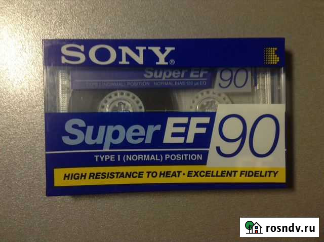 Компакт кассета sony SuperEF 90 Пермь - изображение 1