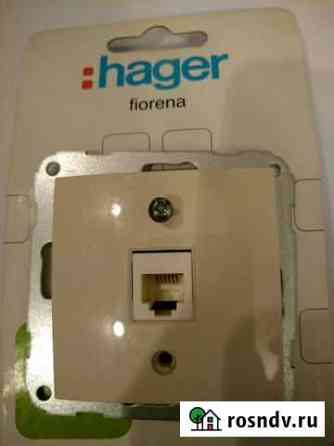 Розетка телефонная, hager, Германия Санкт-Петербург