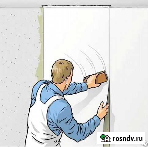 Клею обои Астрахань - изображение 1