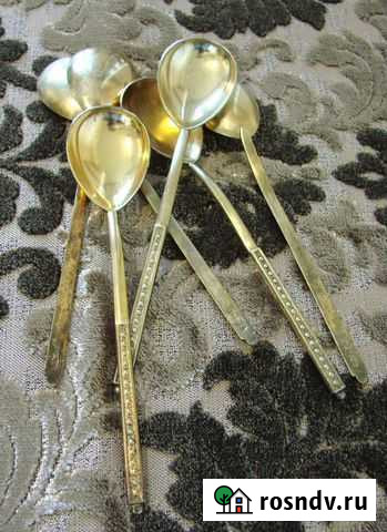 Ложки чайные мельхиор СССР Смоленск - изображение 1