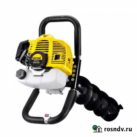 Мотобур Huter GGD-62 (3,2л.с /2400ватт) Астрахань - изображение 1