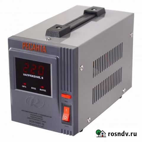 Стабилизатор напряжения Ресанта асн-500/1-Ц Челябинск - изображение 1