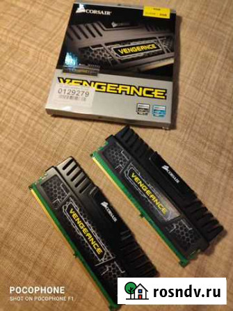 Оперативная память 8 Gb Corsair ddr3 Vengeance Новороссийск - изображение 1