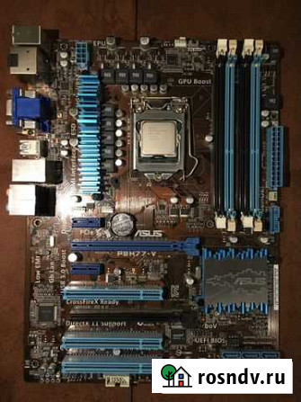 Комплект Intel Core I5-3470, asus p8h77-v, 16gb Тольятти - изображение 1