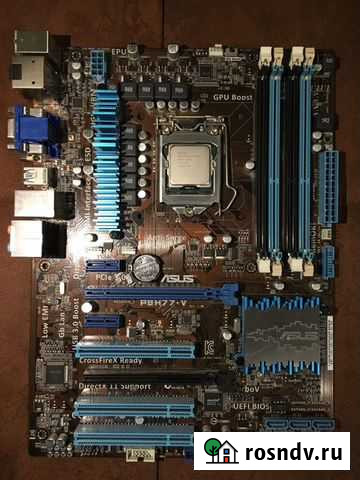 Комплект Intel Core I5-3470, asus p8h77-v, 16gb Тольятти - изображение 1