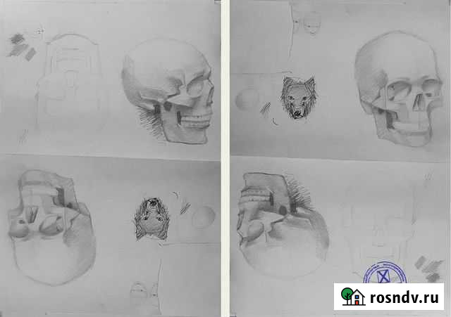 Эскизы и наброски студентов продажа Липецк - изображение 1