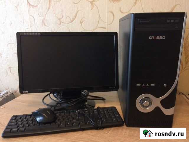 Бюджетно игровой комплект 4х яд 4.0GB\\500 Gb\1Gb Астрахань - изображение 1