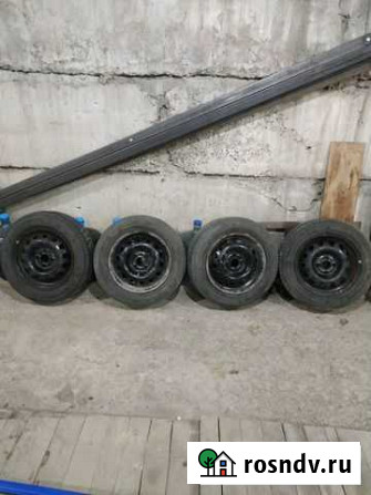 Колеса шины диски резина зима r15, 4/100 Феодосия - изображение 1