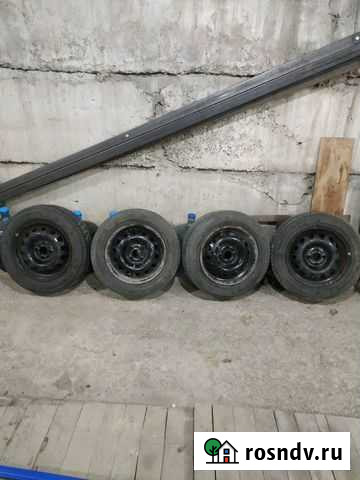 Колеса шины диски резина зима r15, 4/100 Феодосия - изображение 1