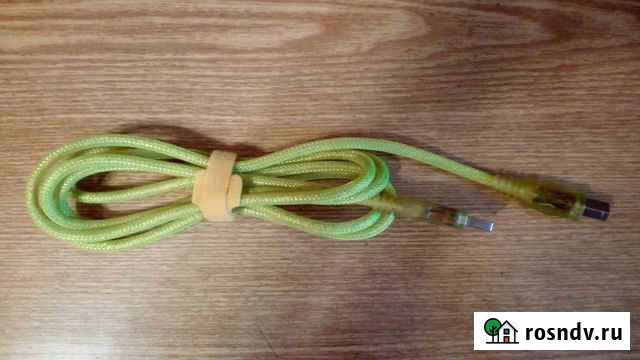 Кабель USB 2.0 A(m) B(m), светящийся в UV, зеленый Ростов-на-Дону - изображение 1