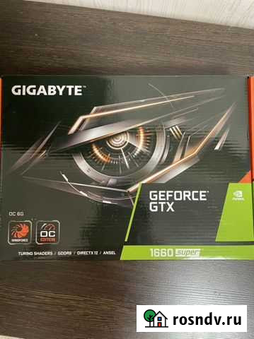 Видеокарта Gigabyte 1660 super Фролово - изображение 1