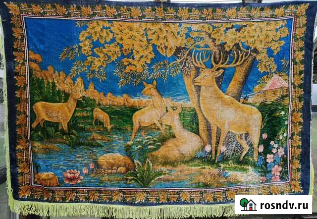 Ковер с оленями 50-х.лет Смоленск - изображение 1