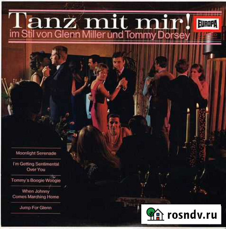 LP.Das Europa-Gl.miller / Rudi Bohn-Tanz MiT MIR Астрахань - изображение 1