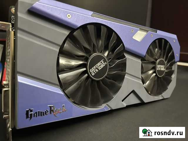 Видеокарта gtx 1080 ti 11 gb Gamerock Томск - изображение 1