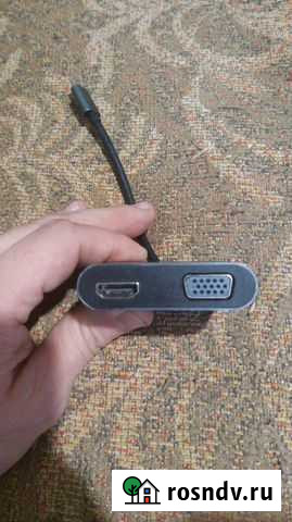 Переходник type C на hdmi / VGA Зеленодольск - изображение 1