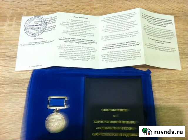 Медаль и памятная книга Вологда - изображение 1
