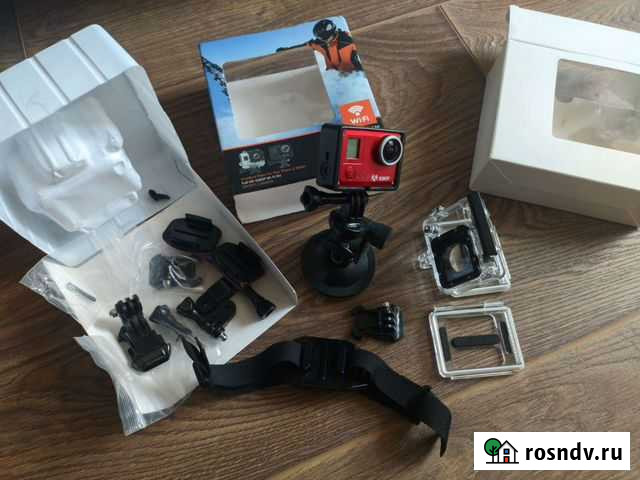 Экшн камера amkov amk 5000s wi-fi 1080p Ишим - изображение 1