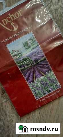 Набор для вышивания крестом Анкор лавандовое поле Екатеринбург - изображение 1