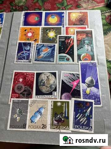 Марки космос с кляйсером Санкт-Петербург - изображение 1