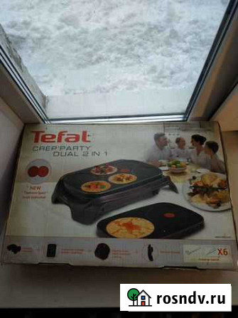 Блинница Tefal с двумя насадками в норм. состояние Химки - изображение 1