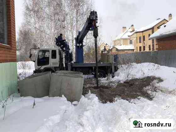 Бурение колодцев, Септиков, услуги ямобура Тюмень