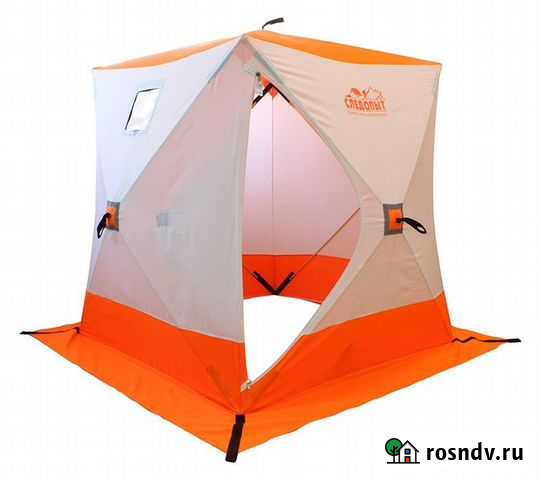 Палатка зимняя куб Следопыт 1,8х1,8м oxford 240D P Барнаул - изображение 1