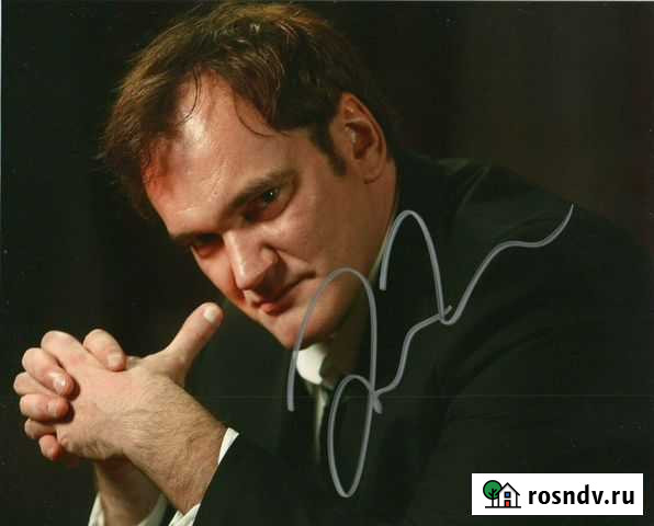 Автограф Квентин Тарантино / 1963 Кострома - изображение 1