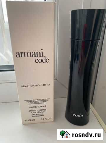 Armani code тестер 100 ml Набережные Челны - изображение 1