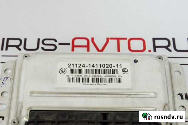 Контроллер эбу 21124-1411020-11 Тольятти - изображение 1