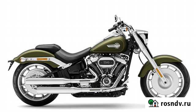 Harley-Davidson Fat Boy 114 (Mineral Green) 2022 Новосибирск - изображение 1