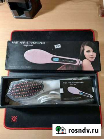Расческа-выпрямитель Fast Hair Straightener. Новая Ярославль - изображение 1