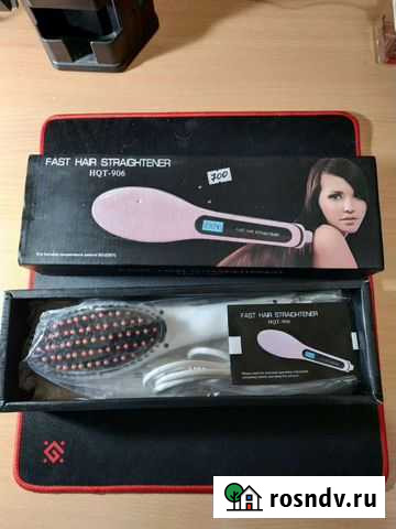 Расческа-выпрямитель Fast Hair Straightener. Новая Ярославль - изображение 1