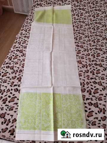 Рушник лён СССР новое Оренбург - изображение 1