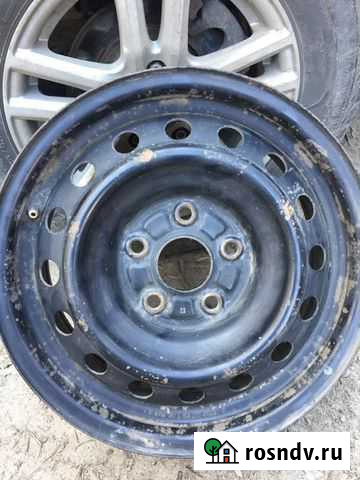 Диски штампованные r15 5*114,3 Toyota Иваново - изображение 1