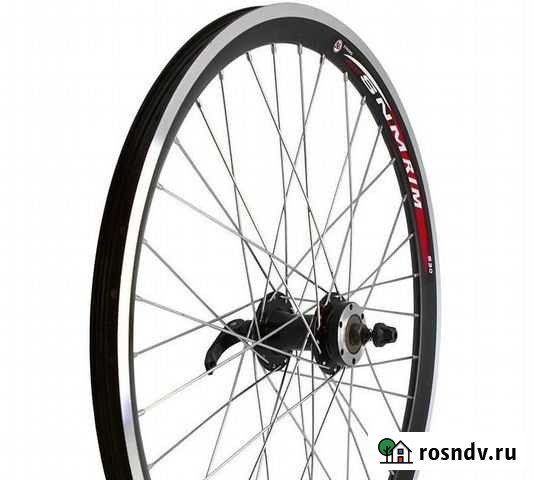 Колесо заднее 24 (обод GuanJin, ZF-A001R, диск 6 Барнаул - изображение 1