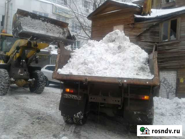 Уборка территории от снега, Вывоз снега Нижний Новгород - изображение 1