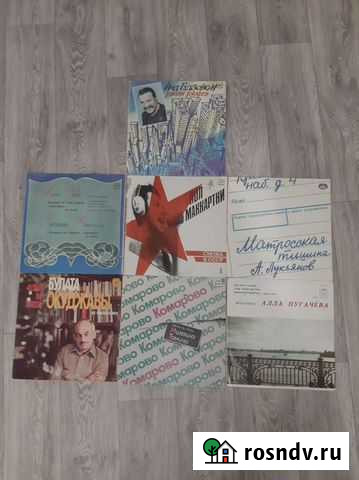 Виниловые пластинки (СССР) Железногорск - изображение 1