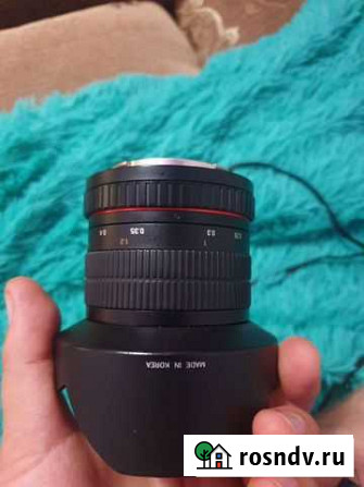 Объектив samyang 14mm f2.8 sony a Краснодар - изображение 1