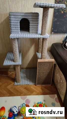 Домик для кошки бу Дмитров - изображение 1