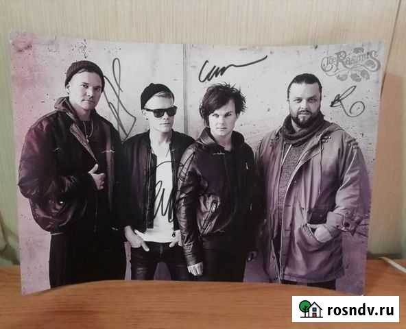 Плакат с группой The Rasmus Тамбов - изображение 1