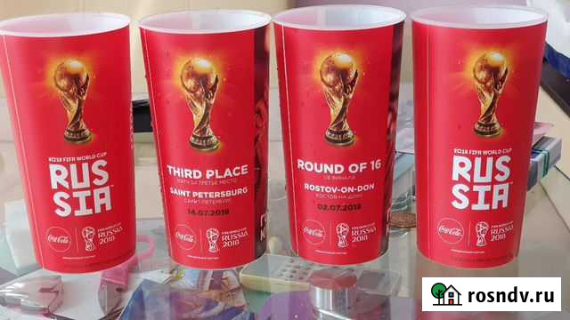 Стаканы чм-2018 по футболу Липецк - изображение 1