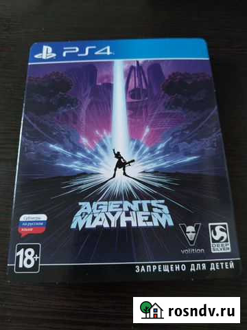 Agents of Mayhem PS4 стилбук издание Тбилисская - изображение 1