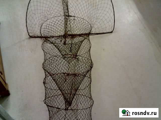 Садок рыболовный из капроновой нити\Однокрылый\Б/У Барнаул - изображение 1