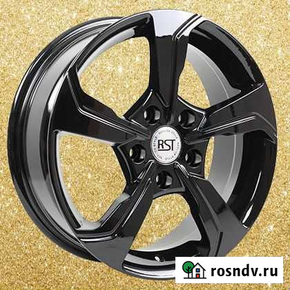 Диск черный RST 026 BL R16x6.5 5x114.3 et46 -67.1 Санкт-Петербург - изображение 1