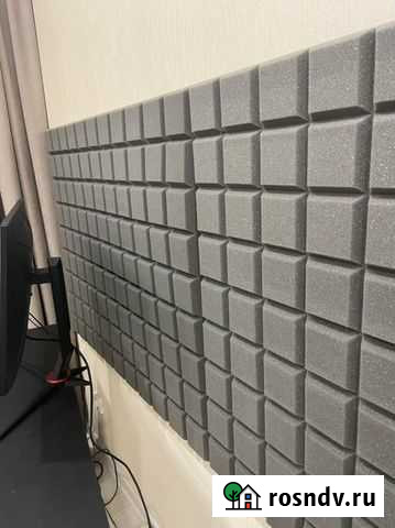 Акустический поролон бу 1м*1м Казань - изображение 1