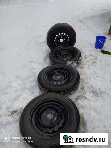 Резина б/у на дисках d14 Ржев - изображение 1