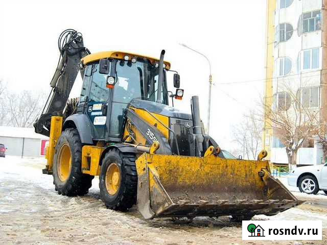 Услуги экскаватора погрузчика Старый Оскол - изображение 1